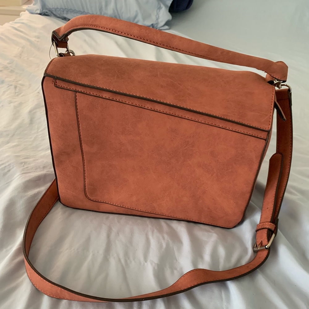 NWT Just Fab Blushy Pink Handbag